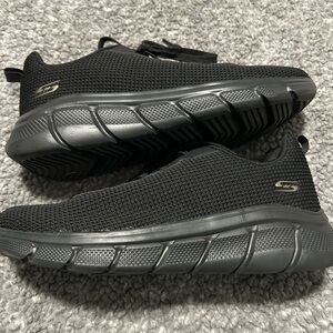 BOBS from Skechers Black Memory Foam Sneakers